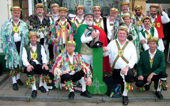 Wessex
                        Morris Men group photograph