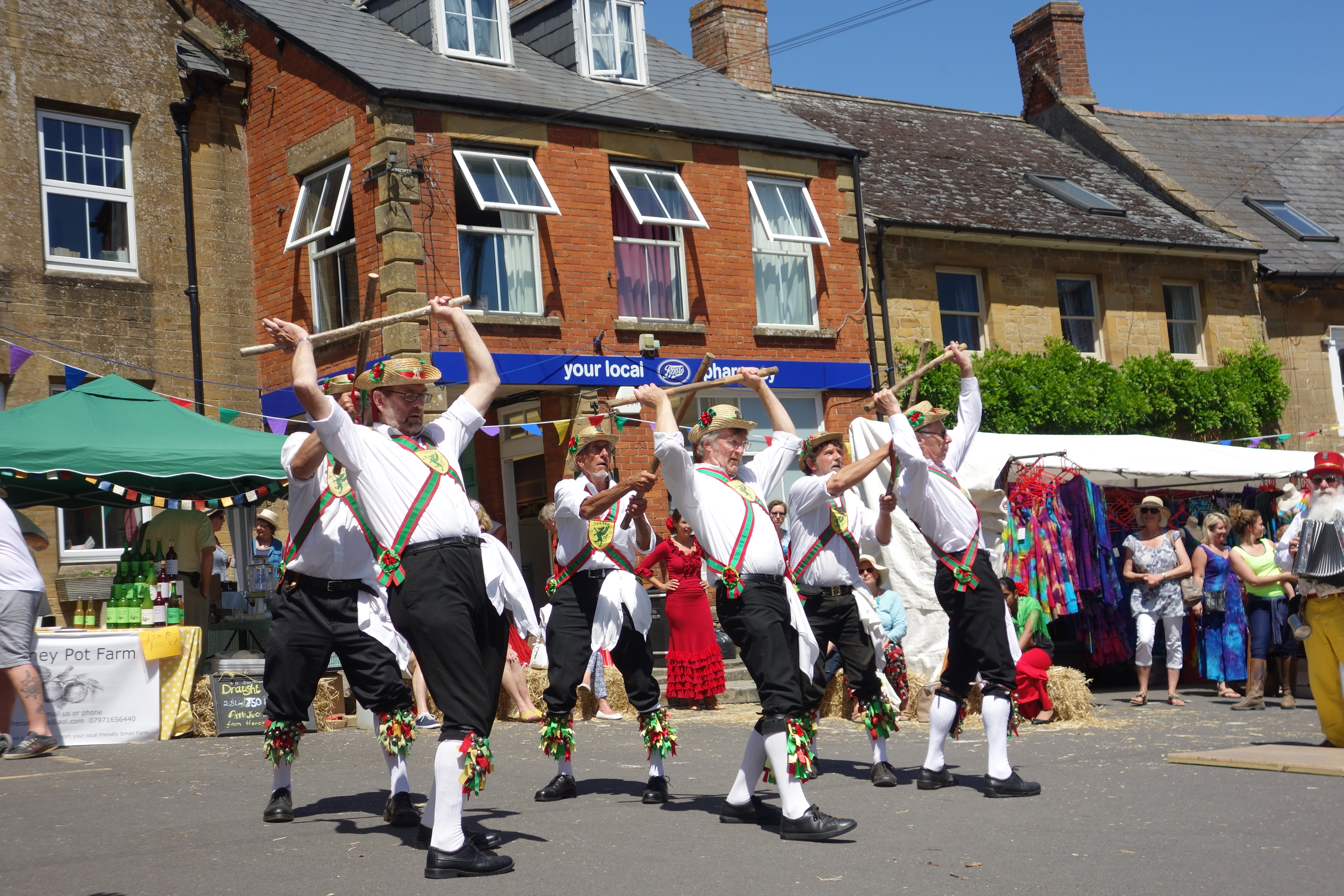 Wessex at the South Petherton Folk Festival in June 2017.